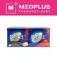 [Exp: 01/23] Bion 3 Probiotic Multivitamins Minerals 60's x 2
