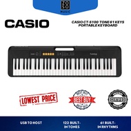 CASIO CT-S100 TONE 61 KEYS PORTABLE KEYBOARD (CTS100 61-KEYS/ PPORTABLE KEYBOARD/ ZOSO MUSIC SABAH)
