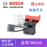 2023☆ Original Bosch electric tool hammer switch TBH260 square handle head impact drill start-stop spare parts