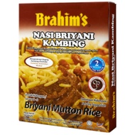 BRAHIM'S NASI BRIYANI KAMBING BRIYANI MUTTON RICE BRAHIM BRAHIMS BMRTER HALAL