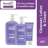 Bioshield Sensitive Derma Relief Set - Cleanser + Lotion + Cream
