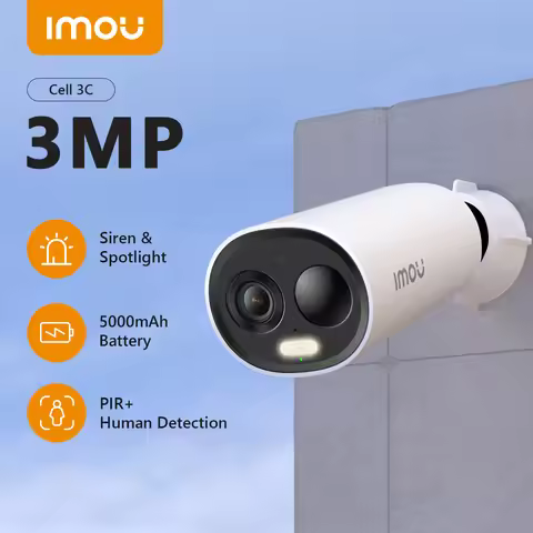 IMOU Cell 3C 3MP Battery Powered Security Camera Outdoor Wireless WIFI Camera Two-Way Talk Surveilla