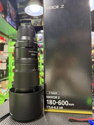 [已出售sold out][無反][尼康] Nikon Z 180-600mm F5.6-6.3 VR 有盒一套 歡迎Trade in