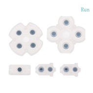 run 1 Set Silicone Conductive Rubber Pads for PS4 Controller Buttons Repair Replacement Part for PS 4