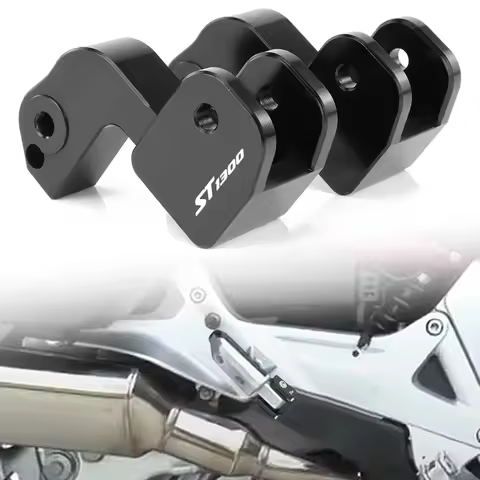 Motorcycle Passenger Foot Peg Lowering Kit Fit For ST1300 / ABS ST1100 / ABS GL1800B Gold Wing F6B /