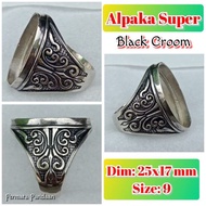 Super alpaca burnt alpaca agate ring.19