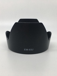 EW-83J Lens Hood For Canon EF-S 17-55mm F/2.8 IS USM, Can Be Reversed To The 77mm Bayonet