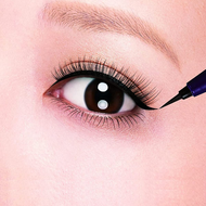 【READY STOCK】Japan No.1 Eyeliner Kiss Me Eyeliner Waterproof Kiss Putih Heroine Makeup Ferme Eyeline