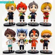 MIQUEL Haikyuu Action Figure Daiki Aomine Yu Kenma Q Version Figure Model Anime Statue Kid Toy Colle