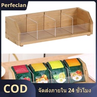 Tea Bag Organizer Wood Tea Box Tea Holder