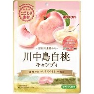 +東瀛go+明治 Atrion 川中島白桃風味糖 66g 硬糖 白桃 桃子 水蜜桃 水果糖 白桃飴 日本原裝 日本進口