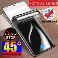 Privacy Soft Hydrogel Screen Protector for Samsung Galaxy S20 S21 S22 S23 Ultra Plus Note 10 Plus 20 Ultra 10 Lite 8 9 S20 fe S8 S9 S10