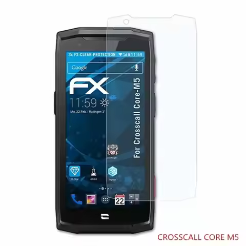 For Crosscall Core M5 CORE-M5 2.5D Anti Scratch 9H Tempered Glass Film Foil Cover Guard Screen Prote