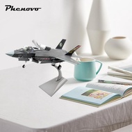 [Phenovo] 1/72 Scale F35 B Fighter Jet Model, Die-cast Aircraft Model Collection, Desktop Decoration