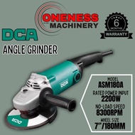 ''DCA'' ANGLE GRINDER -7'' / 2200W -ASM180A / S1M-FF-180A