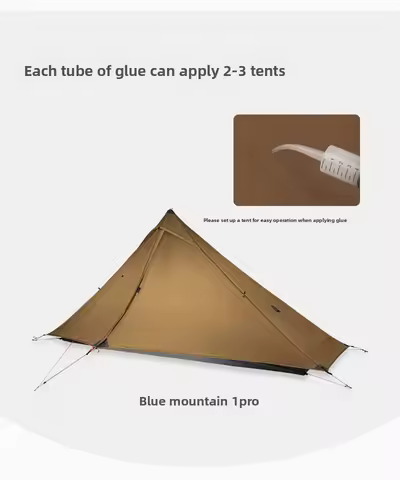 3F UL LanShan Tent Apply Silicone Tent Glue and Repair Glue Double Silica Gel Water with Syringe