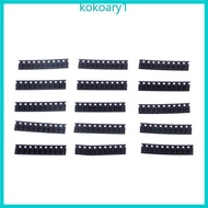 KOKO 150 Pcs SOD123 15 Values 1206 0 5W SMD Zener Diode 3V-24V 1N4148 Assortment Kit