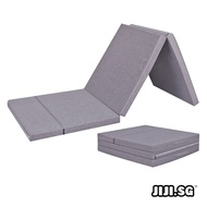(JIJI SG) LARIA Foldable Nap Mattress (SINGLE) / Foam / Foldable Mattress / Single / Guest‘s Mattres