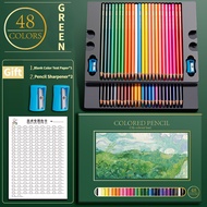 Brutfuner Color Pencil Water Soluble Oil Based Art Handdrawn Color Pencil Set 48/72 Colors