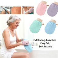 Bathing Glove Body Wash Exfoliating Glove Mitt Scrub Shower Silk Viscose Bath Beauty Street