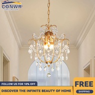 CONWR Aisle Light Corridor Light French Crystal Lighting American Light Luxury Staircase Balcony Ent