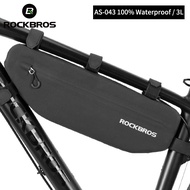 ROCKBROS Bike Bag Top Tube Front Frame Waterproof MTB Road Triangle Bag Cycling Dirt-resistant Bicyc