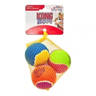 KONG Medium Birthday Air Squeaker Ball x 3 (AST2Y)