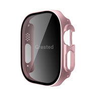 Anti-Peeping Tempered Glass Hard Pc Case for smartwatch Ultra 2 49mm 40mm 41mm 44mm 45mm Anti Gores