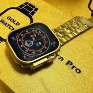 [SALE] G9 Ultra Pro Gold Smart Watch 8 9  NFC 3 strap Wireless Smartwatch Bluetooth Call Men Women S