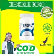 EROFIL Asli Original 100 Herbal Berkualitas  isi 30 Kapsul  Erofil