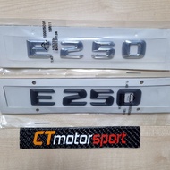 CT Concept Mercedes-Benz E250 Rear Back Emblem Original OEM Logo Belakang [Ready Stock] [Local Selle