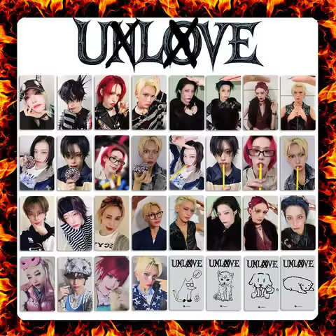 4Pcs/Set Idol Boy Group XLOV New Album UXLXVE Lomo Cards Special Bonus Cards Postcard WUMUTI RUI HAR