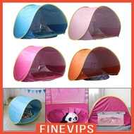[Finevips] Kids Play Tent Kids Beach Tent with Pool Versatile Assemble Kids Playhouse Pool Tent for Game Camping Boys
