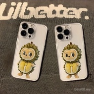 Phone Phone Case Suitable for iPhone Durian Labubu 13 Phone Case 15 Summer 14ProMax Soft 11 Trendy 1