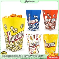 50PCS Popcorn Boxes Popcorn Containers Paper Popcorn Bucket Popcorn Bags Popcorn Chicken Bowls