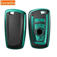Carmilla TPU Leather Key Holder Case Cover for BMW F20 F30 G20 F31 F34 F10 G30 F11 X3 F25 X4 I3 M3 M4 1 3 5 Series Accessories