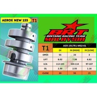 BRT RACING HIGH CAM / CAMSHAFT [ 1PIN ] NVX NVX155 V2 / NMAX 155 V2 [ T1 / T2 / S1 / S3 / R1 / S7 / 