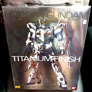 盒殘⚠️MG RX-0 Unicorn Gundam ver.ka Titanium Finish 獨角獸 高達 鈦金屬塗層 特別版 1/100 Bandai Master Grade Expo Li