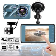 13cm Touch Driving Recorder Front Rear Dual HD 1 2 9 6 P c a r d v