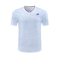 Yonex Áo cầu lông mới đồ thể thao thi đấu và luyện tập cho học sinh ngắn Nhanh khô tay lưới nam nữ