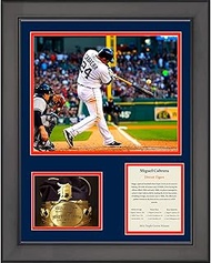 HOFSM.COM Hall of Fame Sports Memorabilia Framed Miguel Cabrera Triple Crown Winner 2012 Detroit Tig