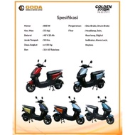 Berkah Ramadan subsidi sepeda motor Listrik Goda Golden New Lion 200 800WATT