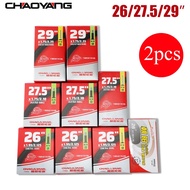 CHAOYANG inner tube 26/27.5/29inch Mtb bicycle inner tube 26/27.5/29 camera Schrader Presta valve in