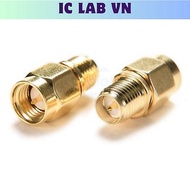 [2 Pieces]- RP-SMA-JK RF SMA Ic Lab VN Male - Male Adapter