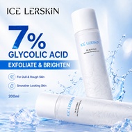 ICE LERSKIN Glycolic Acid Toner 7% Exfoliating Brightening Toner for Dull Rough Skin 200ml