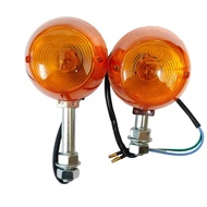 NJMOTO 12V Motorcycle Turn Signal Light Amber Light Bulb For Honda C70 CT70 CT90 XL100 CB350 CM400 C