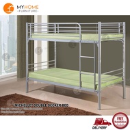 [Bulky] MICHELLE Double Decker Bed Frame (Single / Super Single Available) (FREE DELIVER AND INSTALLATION)
