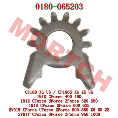 Driven Sector Gear 0180-065203for cf moto ENGINE CF188 500cc CF188-A CF188-B CF188-C