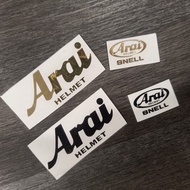 [STICKER POTONG / DECAL] STICKER ARAI HELMET RAM3 RAM 3 CONVERT RIPTIDE ARC