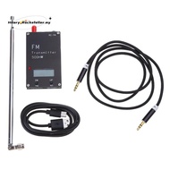 FM Transmitter Stereo Input 500mW FM Transmitter Type C Port Fit for Parking Lot Plastic FM Transmit